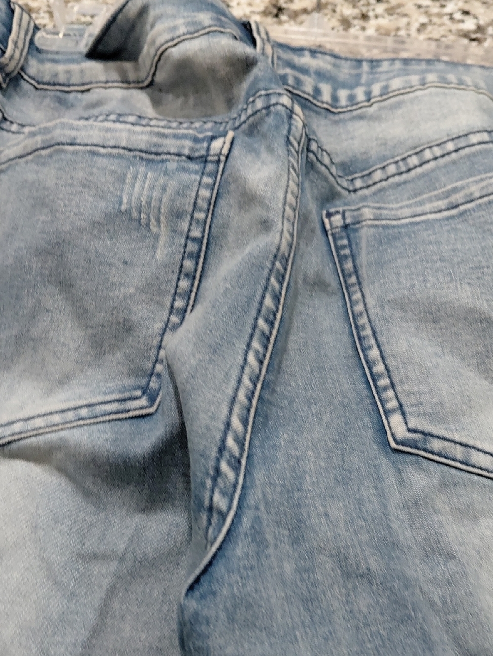 Embellished Light Blue Women's Jeans with Bird & Floral Appliqué Juliette 10 - Picture 5 of 5